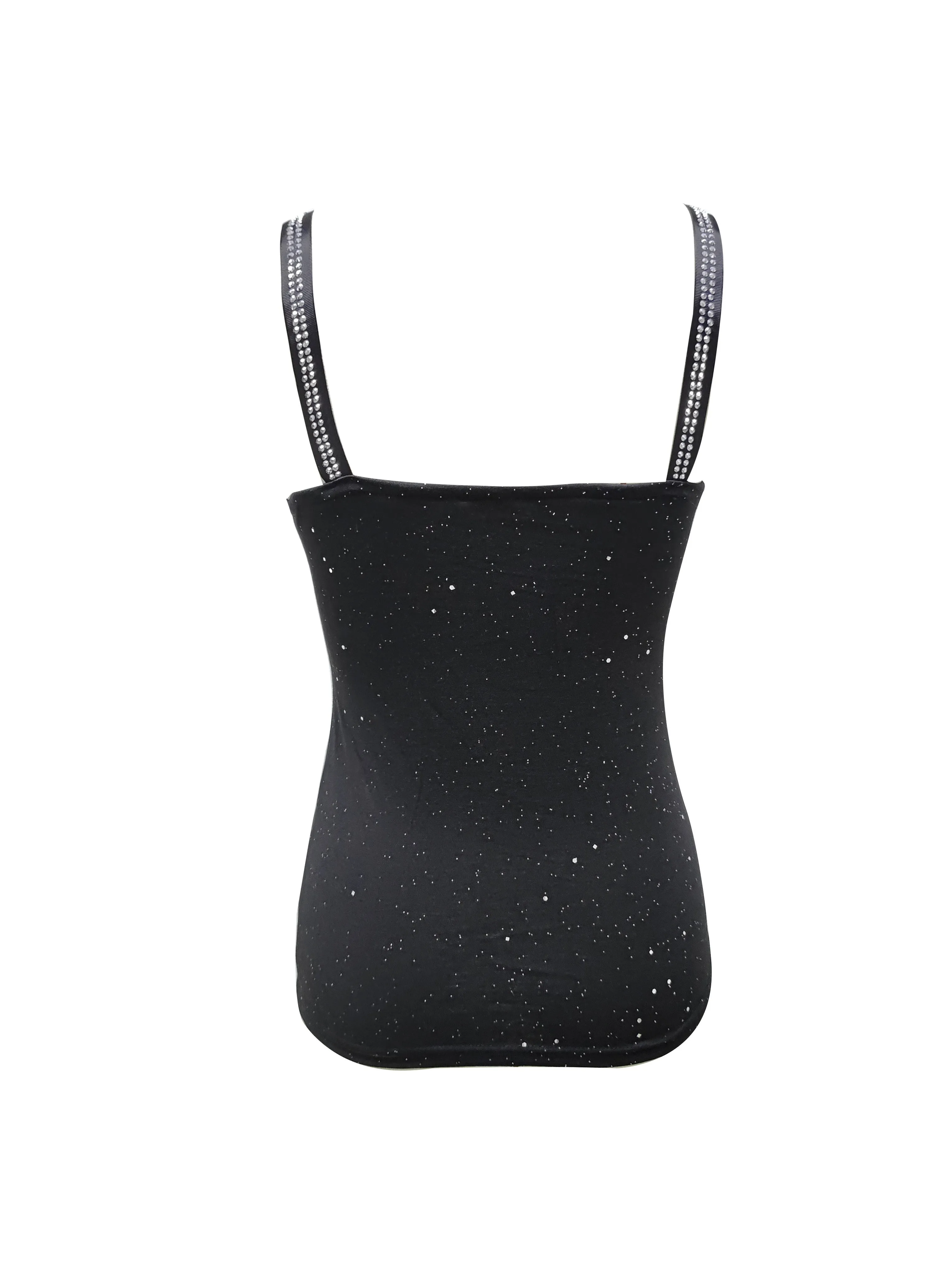 Galaxy Print Spaghetti Strap Tank Top for Summer Style