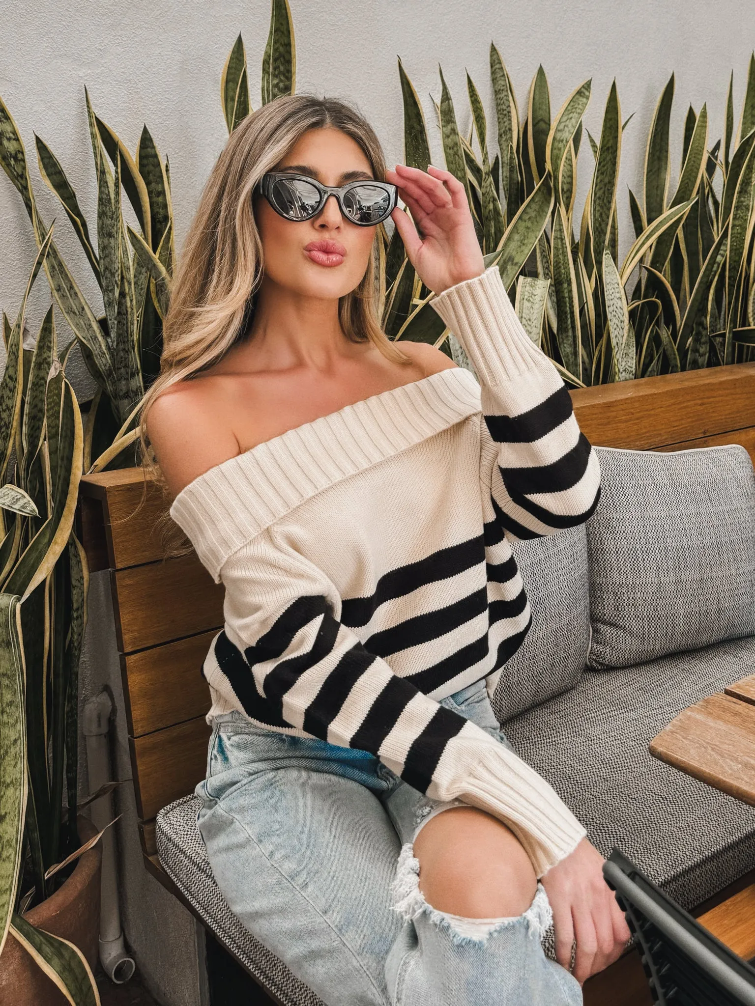 Stick with Me Oversized Sweater